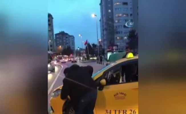 Alkollü taksi sürücüsü Kadıköy’ü birbirine kattı