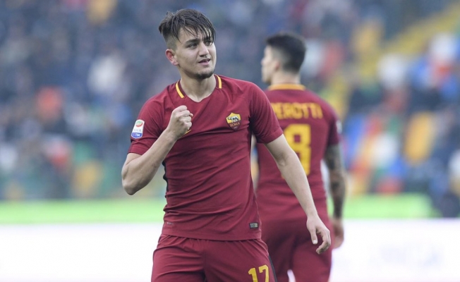 Cengiz Ünder atıyor, Roma kazanıyor