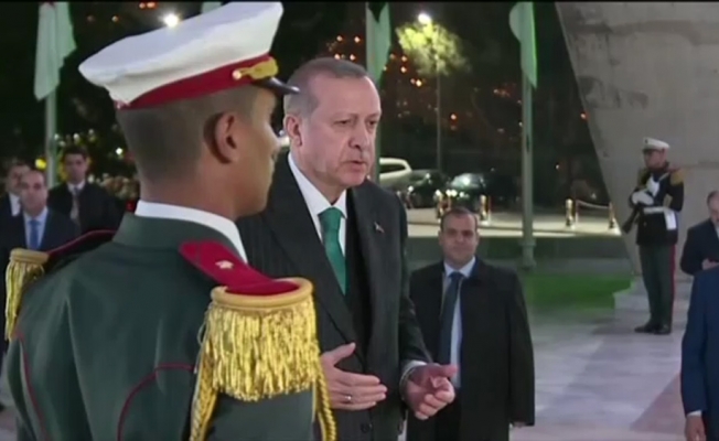 Cumhurbaşkanı Erdoğan’dan şehitler abidesine ziyaret