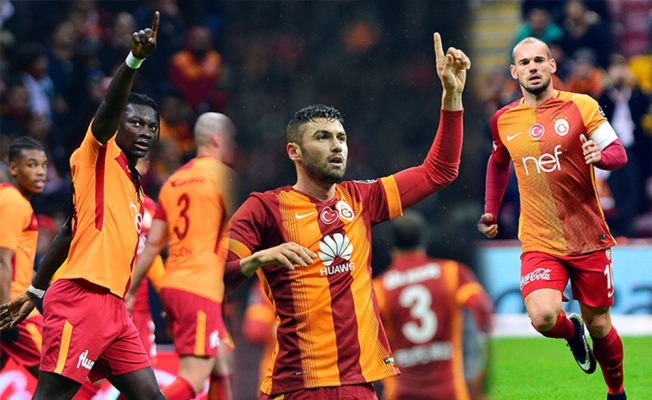 Galatasaraylı futbolcular Bursa’ya karşı hat-trick yapmayı seviyor