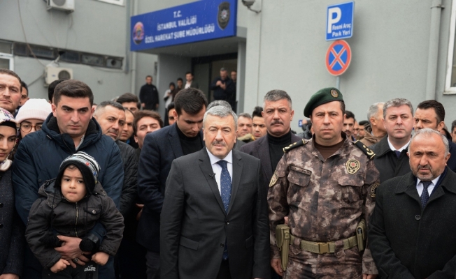 İstanbul’dan 48 Özel Harekat polisi Afrin’e dualarla uğurlandı