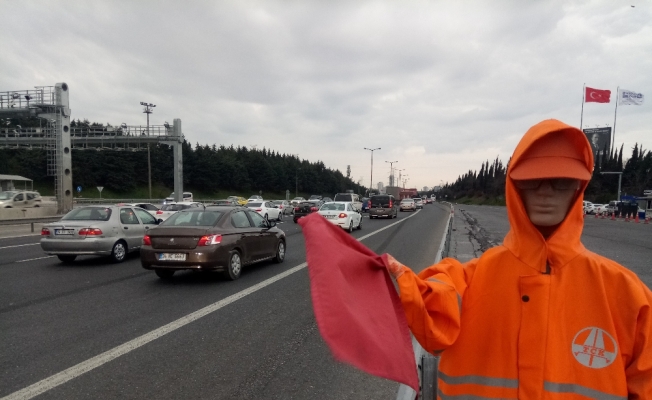 Yarı yıl tatili dönüşü trafik yoğunlu yaşandı