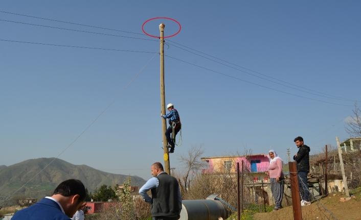 2 gün orada kaldı, imdadına DEDAŞ yetişti