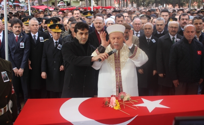 Afrin şehidi son yolculuğuna uğurlandı