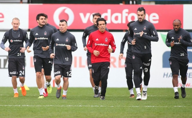 Beşiktaş Başakşehir maçı hazırlıklarını tamamladı