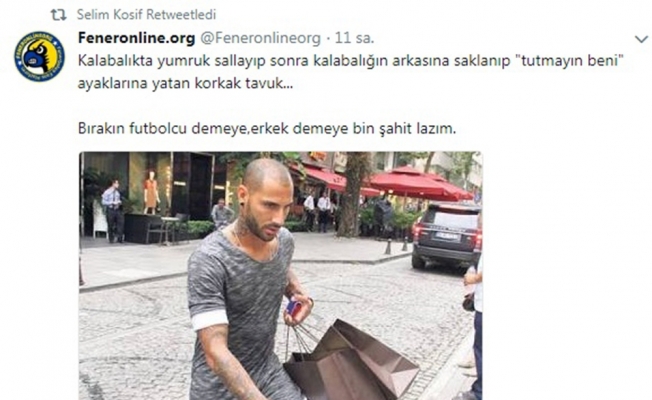 Fenerbahçeli yöneticiden olay paylaşım