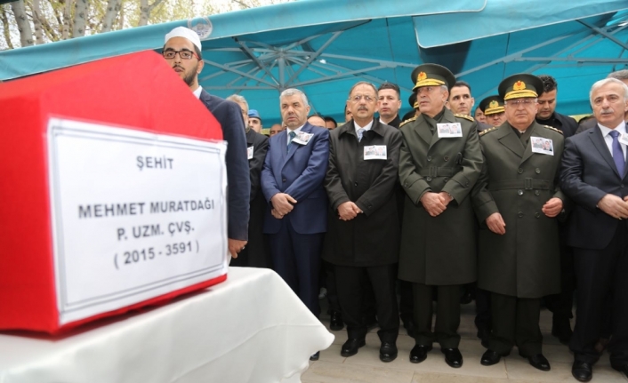 Kayseri şehitlerini uğurladı