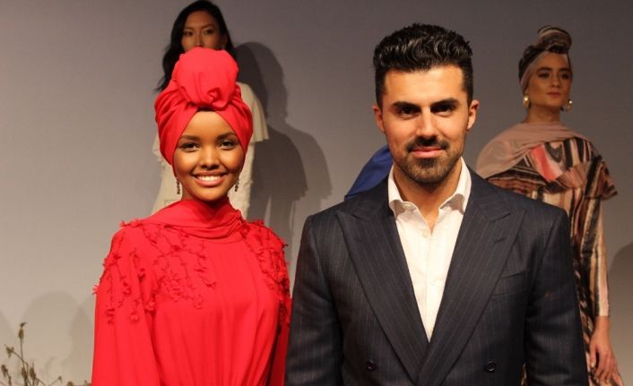 Tesettürlü top model Halima Aden İstanbul’da