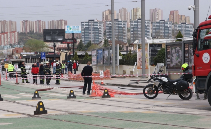 Tramvay seferlerine doğalgaz engeli