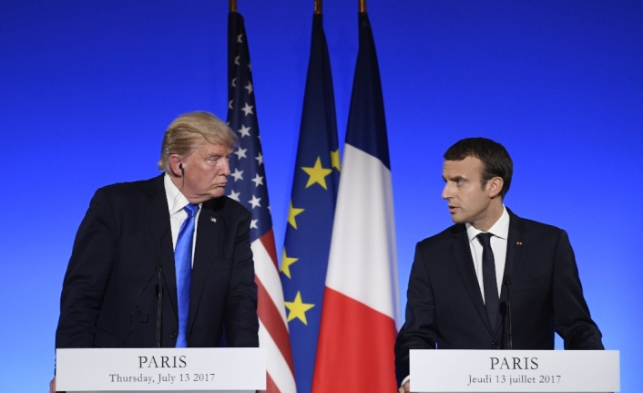 Trump ile Macron telefonda Türkiye’yi görüştü