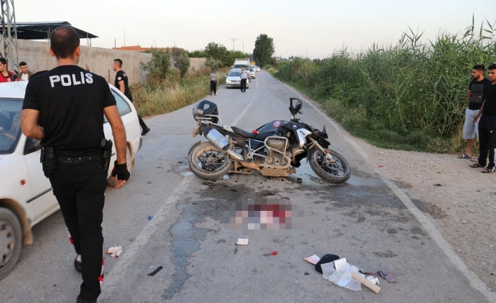 Adana’da kaza: 2 polis yaralı