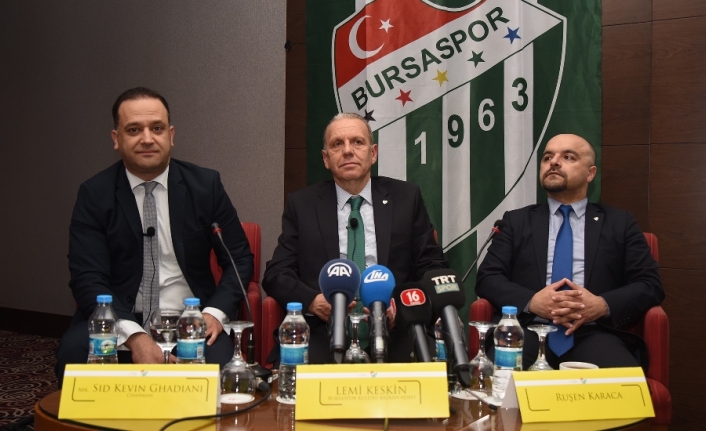 Bursaspor başkan adayından 50 milyon euro’luk destek açıklaması