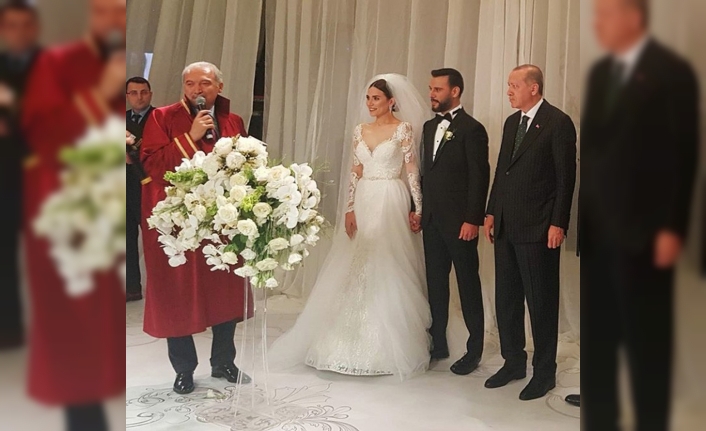 Erdoğan Alişan’ın nikah törenine katıldı