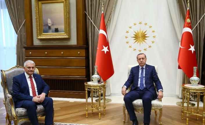 Erdoğan Yıldırım’ı kabul etti