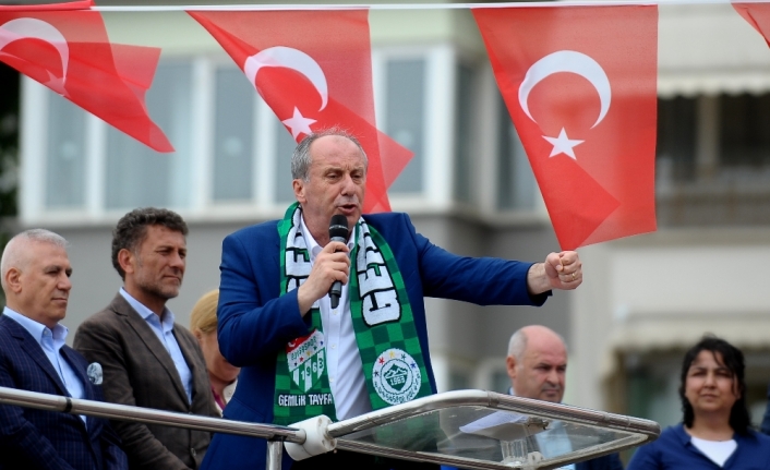 Muharrem İnce Bursa’da konuştu