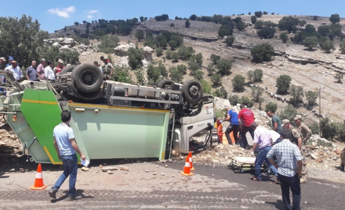 Adıyaman’da feci kaza: 2 ölü, 1 yaralı