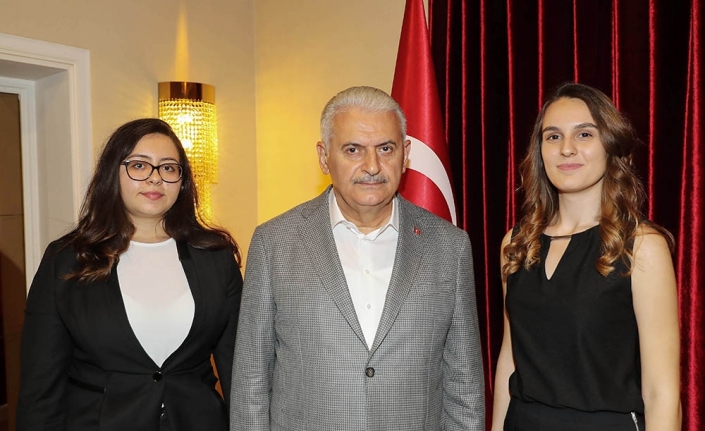 Başbakan Yıldırım, Avrupa birincisi gençlerle buluştu