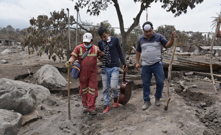 Guatemala’da volkan faciasında ölü sayısı artıyor