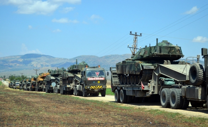 Hatay’da konuşlu tanklar başka birliklere sevk edildi