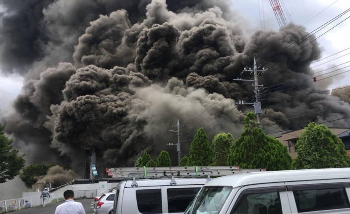 Japonya’da inşaat alanında yangın: 18 yaralı