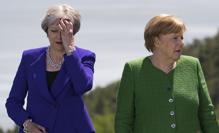 May-Merkel görüşmesinde gündem Brexit olacak