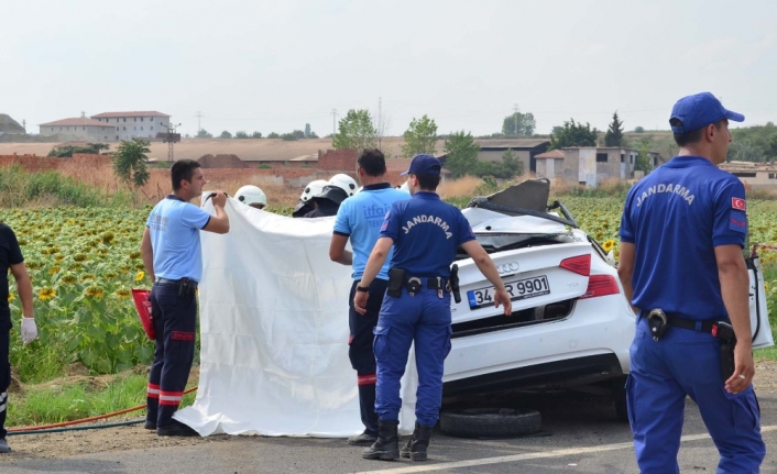 Tekirdağ’da korkunç kaza: 3 ölü