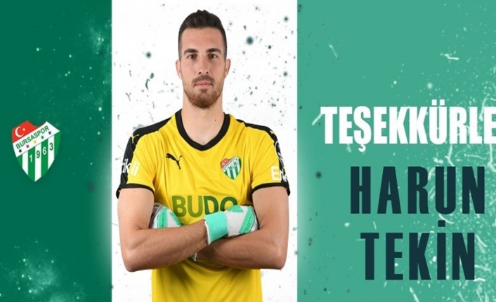 Bursaspor’dan Harun Tekin’e teşekkür