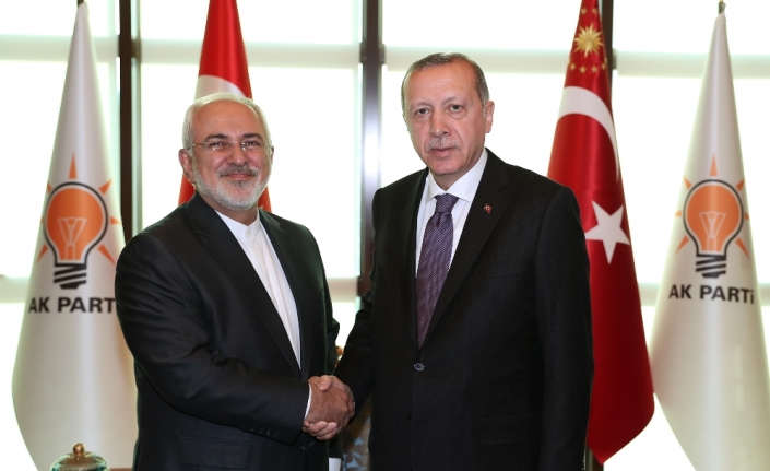 Cumhurbaşkanı Erdoğan, İran Dışişleri Bakanı Zarif’i kabul etti