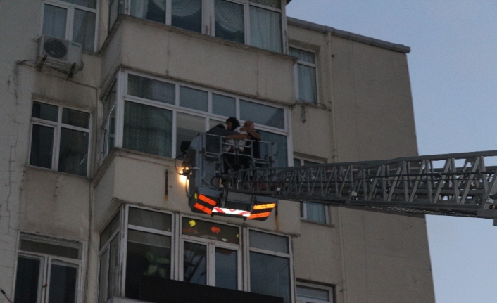 Şişli Emekli Subay Evleri’nde korkutan yangın