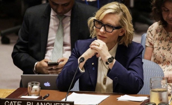 Ünlü oyuncu Blanchett, Myanmar zulmünü BMGK’ya taşıdı