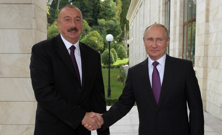 Aliyev ile Putin Soçi’de görüştü