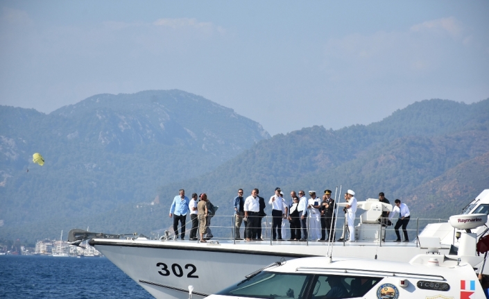 Bakan Kurum Marmaris Körfezini inceledi