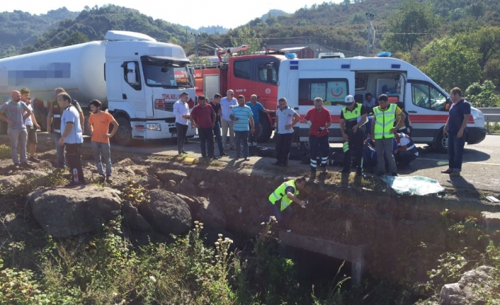 Karadeniz sahil yolunda trafik kazası: 3 ölü, 1 ağır yaralı