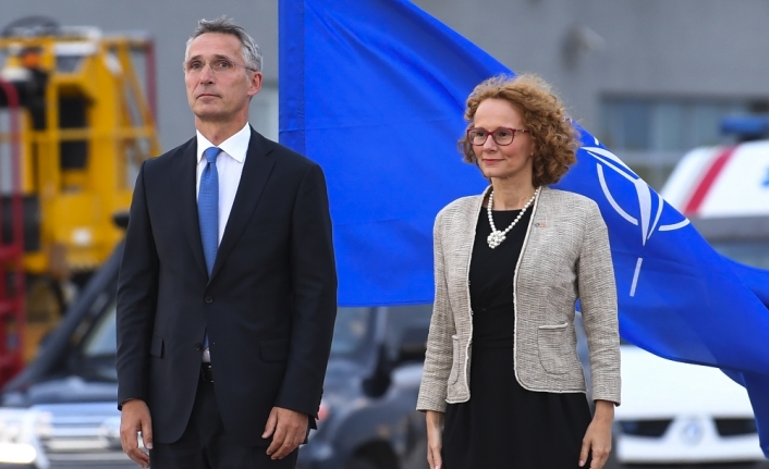 NATO Genel Sekreteri Stoltenberg Makedonya’da