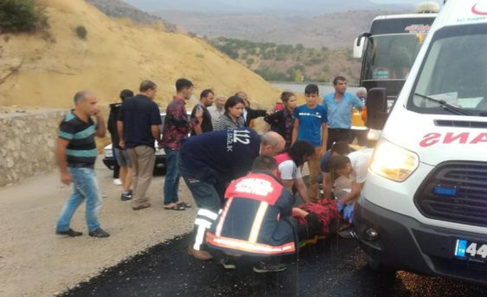 Tarım işçilerini taşıyan minibüs devrildi: 7 yaralı