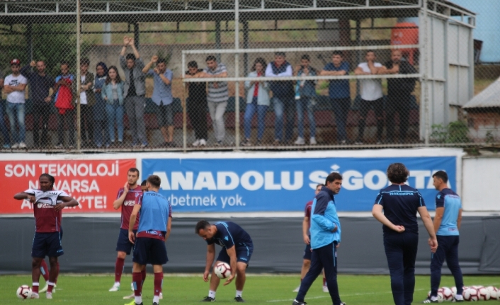 Trabzonspor, Aytemiz Alanyaspor maçı hazırlıklarını sürdürdü