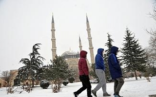 Edirne’de kar tatili