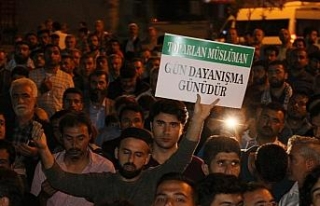 Adana’da Kudüs protestosu