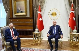 Erdoğan Yıldırım’ı kabul etti