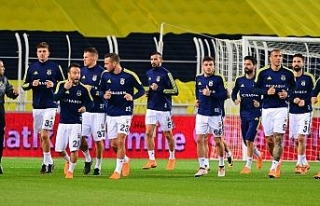 Fenerbahçe statta antrenman yaptı