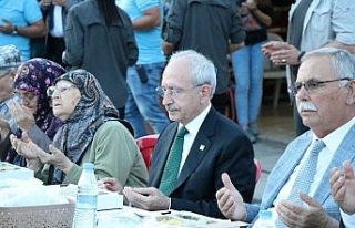 Kılıçdaroğlu Çanakkale’de iftara katıldı