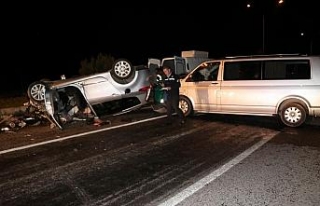 Nevşehir’de feci kaza: 1 ölü, 9 yaralı