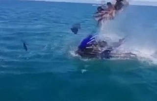 jetski bomba gibi patladı