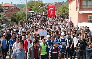 Balıkesir şehidini uğurladı