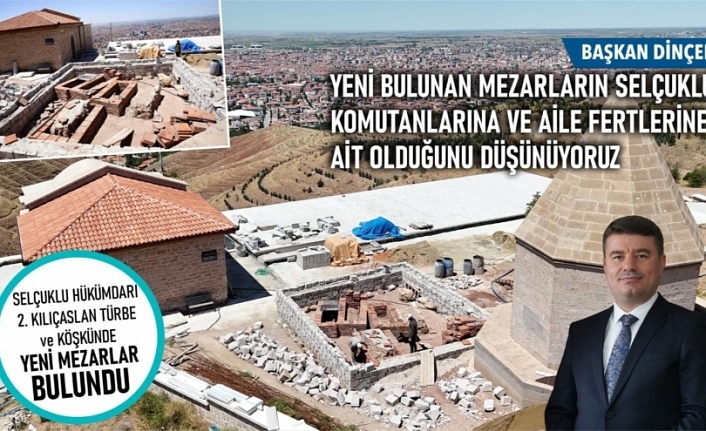 Aksaray’da Selçuklu Dönemine ait mezarlar bulundu